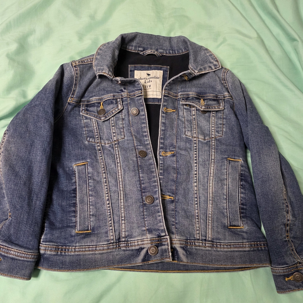 Abercrombie Kids Classic Blue Jean Jacket